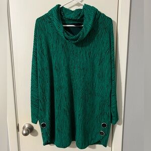 Women’s Ali Miles Large green top